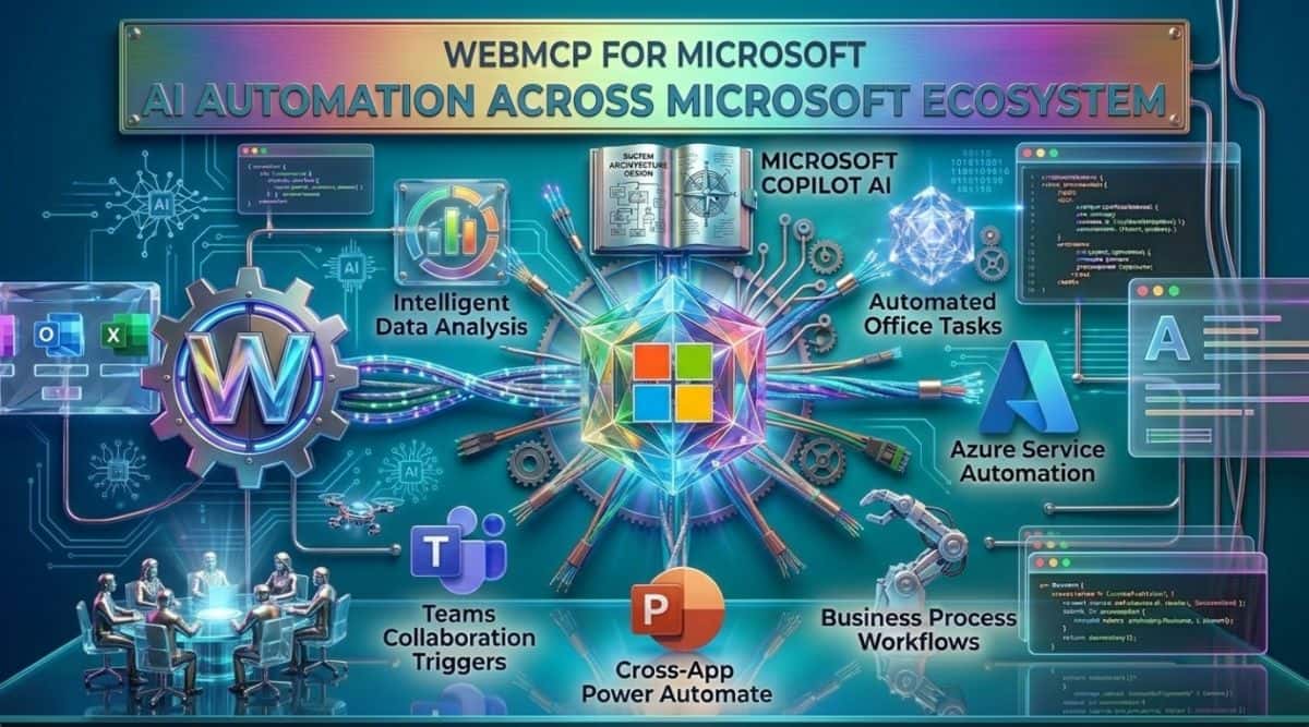 WebMCP for Microsoft: AI Automation Across Microsoft Ecosystem Image