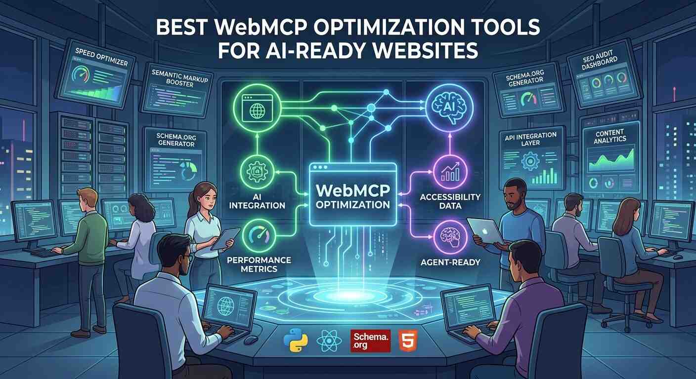 Best WebMCP Optimization Tools for AI-Ready Websites