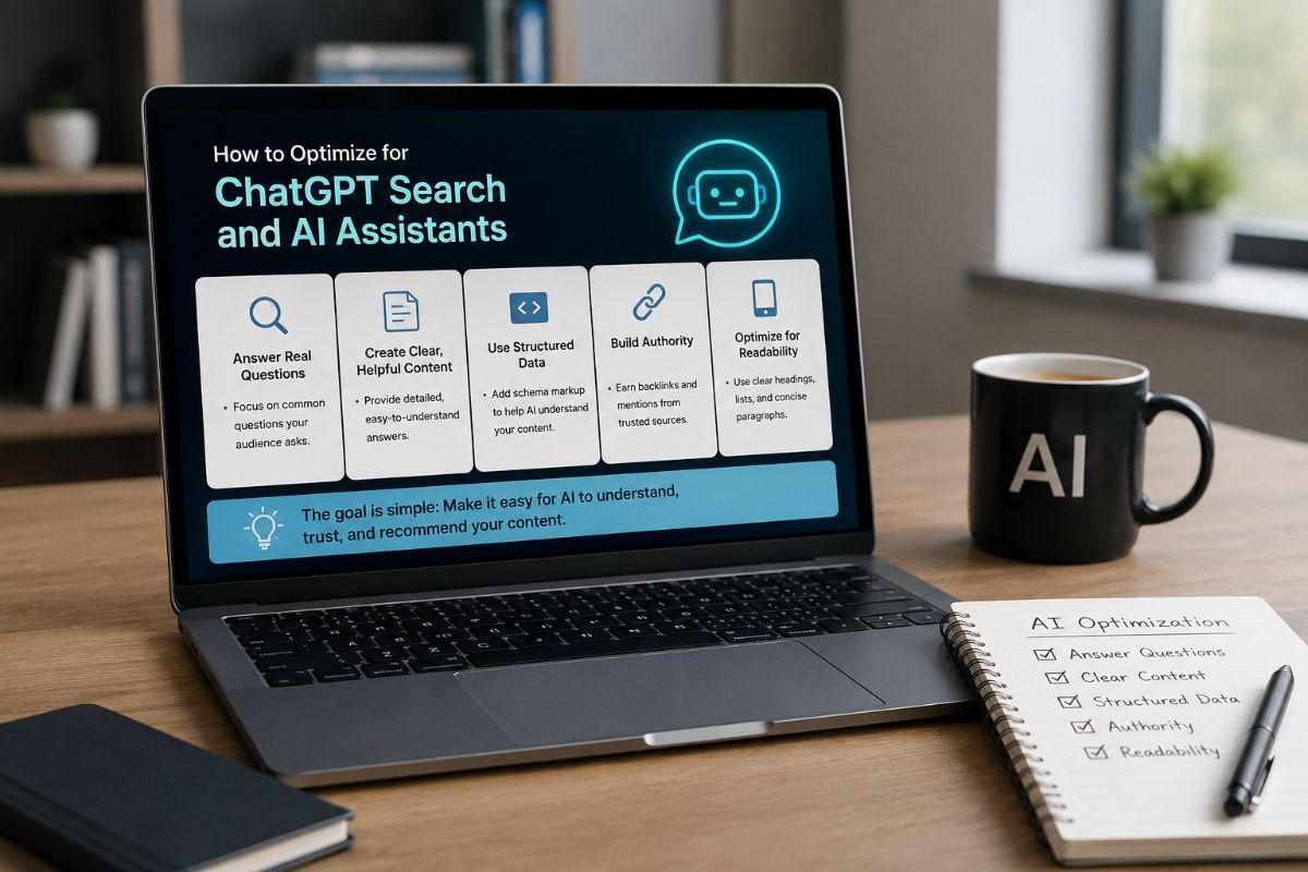 How to Optimize for ChatGPT Search and AI Assistants
