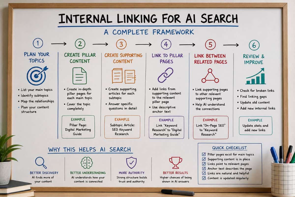 Internal Linking for AI Search: A Complete Framework