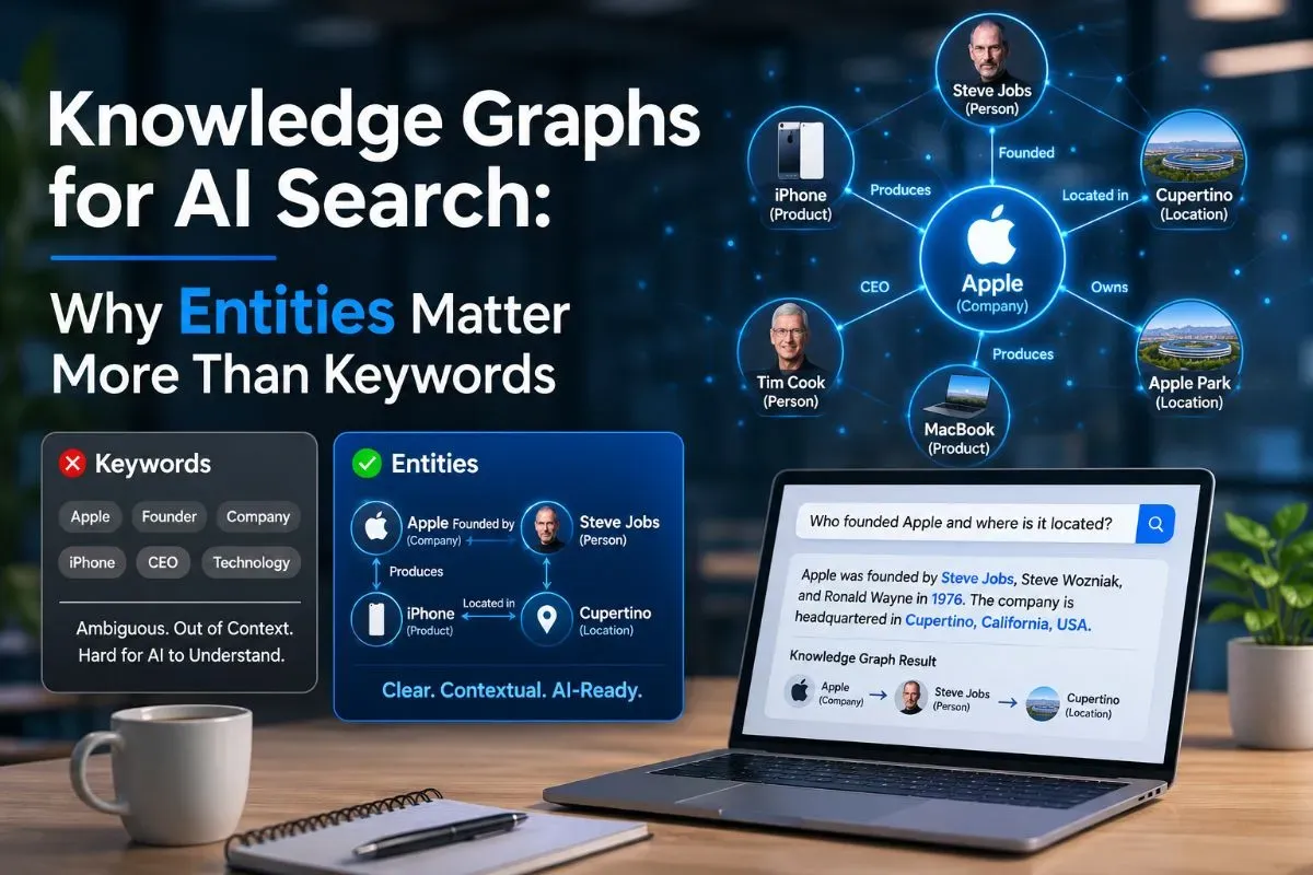 Knowledge Graphs for AI Search: Why Entities Matter More Than Keywords